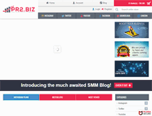 Tablet Screenshot of pr2.biz